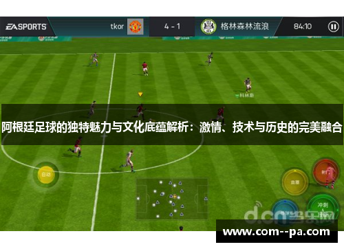 阿根廷足球的独特魅力与文化底蕴解析：激情、技术与历史的完美融合